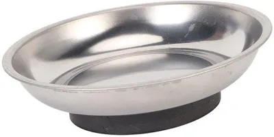 Productafbeelding van Dailygoods- Pinschotel Draagbaar Formaat - Magnetische Naaldhouder - Roestvrij Staal - Sterke Magneet - Stabiele Opbergplek - Voor Naaien en Handwerk