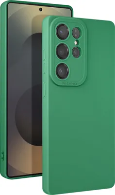 Produktbild von Avizar, Hülle für Samsung Galaxy S25 Ultra Mattsilikon, Grün