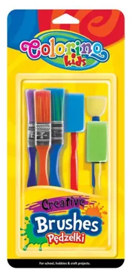 Produktbild von Colorino Kreativpinsel 6 Stück