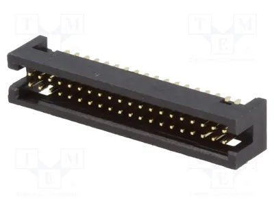 Obrázek produktu pro 1x Konektor 1,27 mm, typ DS1031-15-40V8B - Přímý průchozí konektor, 40 pinů, samice