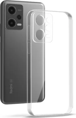 Produktbild von Handyhülle für Xiaomi Redmi Note 12 Pro 5G Hülle Transparent Flexibel Elastisch Case Cover Backcover Schutzhülle