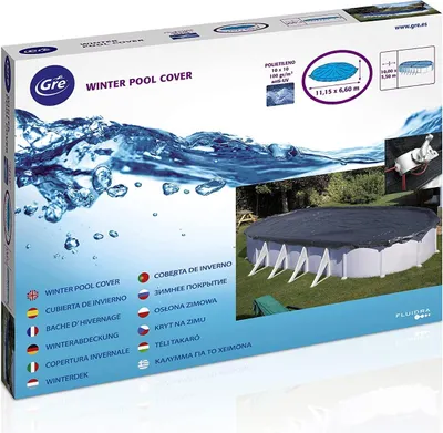 Obrázek produktu pro Gre CIPROV731, Obal, Modrá, Oválný, 3,75 m, 7,3 m, 4600 mm