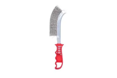 Produktbild von KS TOOLS Drahtbürste 250,0mm Edelmit mit Stahldrahtborstenborsten 201.2301