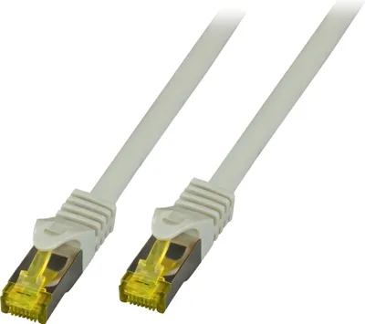 Produktbild von EFB RJ45 Patchkabel S/FTP,Cat.6A,LSZH,Cat.7 Rohk.,3m,grau