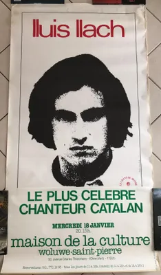 Zdjęcie produktu dla Lluis Llach - Plakat - 80x120 cm