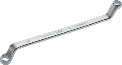 Produktbild von HAZET Doppelringschlüssel 630-10X11 200mm Chrom-Vanadium-Stahl