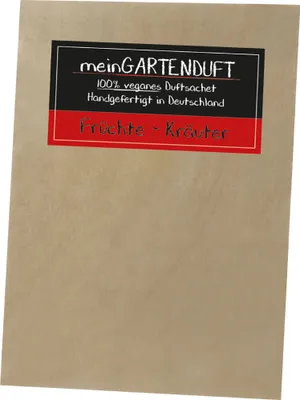 Produktbild von Früchte Kräuter Duftsachet - meinGARTENDUFT von Candle Factory