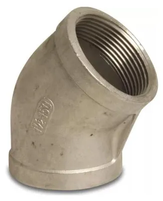 Produktbild von POLBERIS Rohrbogen nierdzewne 1'' gat. 316 45°.