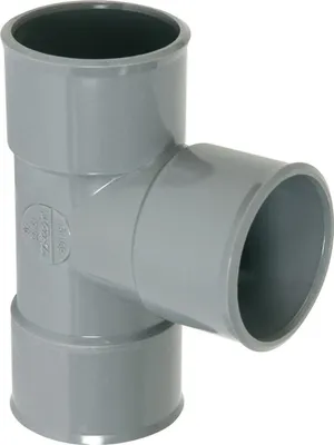 Image de Embranchement Simple Pvc Nicoll D40 Raccord Pvc évacuation 87°30 D40 Ff - Nicoll