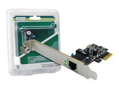 Obrázek produktu pro DIGITUS Dual Gigabit Ethernet PCI Express Karte, 2-Port