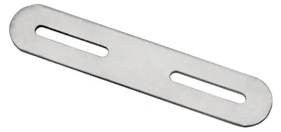 Produktbild von Edelstahl Verbinder Langloch Langlochverbinder Verbinder Holzverbinder 125x24mm