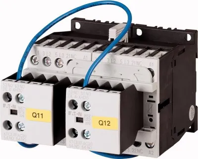 Produktbild von Wendeschützkombination, 380 V 400 V: 3 kW, 230 V 50 Hz, 240 V 60 Hz, Wechselstrombetätigung 278061 EATON