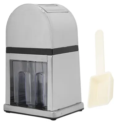 Handkurbel-Eiszerkleinerer für Schneekegel, 1300 g, 26 cm