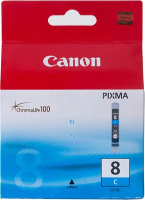 Produktbild von Canon CLI-8 C w/sec, Cyan, 1 Stück(e)