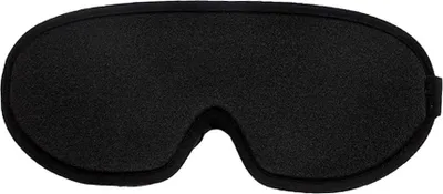 Produktbild von INF 3D Schlafmaske aus Elasthan und Seide für erholsamen Schlaf Schwarz