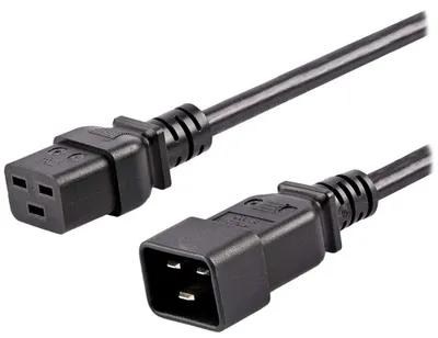 Immagine prodotto di Cavo di alimentazione PREMIUMCORD 230V/16A prolunga 3m (IEC 320 C19)