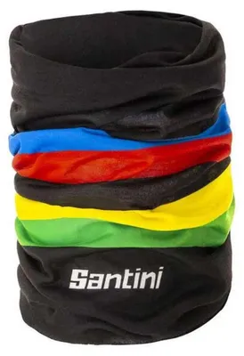 Obrázok produktu pre Santini UCI Rainbow nákrčník, viacfarebný Viacfarebný, univerzálna veľkosť