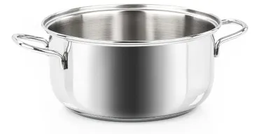 Imagen del producto de Barazzoni 266102024, 5 litros, Acero inoxidable, Aluminio, Acero inoxidable, Acero inoxidable, Cerámica, Gas, Halógeno, Inducción, Placa sellada, Acero inoxidable