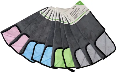 Produktbild von Microfaser-Tücher Universal Nass/Trocken, 30 x 40 cm, 10er Set