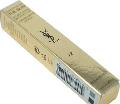 Produktbild von Yves Saint Laurent The Slim Leather Matte Lipstick 22 Ironic Burgundy