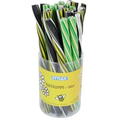 Produktbild von Radierer Schlange BeeHappy STYLEX 34096 im Display