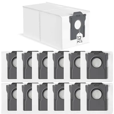 12 Staubsaugerbeutel für Dreame L10s Ultra Gen 2, X30, X40, X50 Ultra