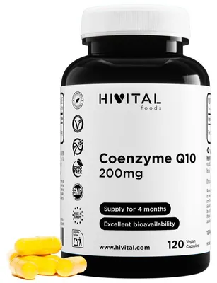 Zdjęcie produktu dla Koenzym Q10, 200 mg | 120 wegańskich kapsułek