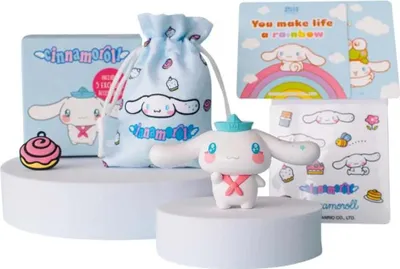 Produktbild von Hello Kitty and Friends Minifigur Cinnamoroll 6 cm
