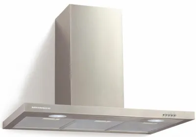 Produktbild von Heinner HDCH-690TSS, 589,5 m³/h, Geleitet, Wandmontiert, Edelstahl, Edelstahl, Tasten