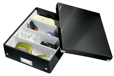 Produktbild von Leitz 60580095, Schwarz, Karton, 880 g