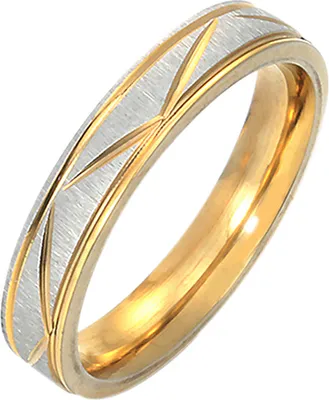 Produktbild von Damen Herren Edelstahl Paar Ring Ehering Versprechen Verlobungsschmuck-4mm US 7