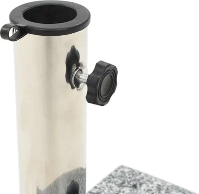 Obrázok produktu pre vidaXL Stojan na slnečník Granite 10 kg Bent Grey