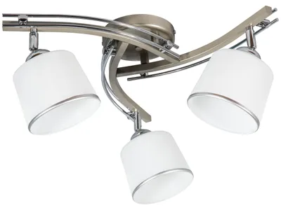 Produktbild von Hängelampe Kronleuchter 60W LED mit Glasschirmen E27 Deckenleuchte modernes Design für Wohnzimmer Esszimmer Schlafzimmer