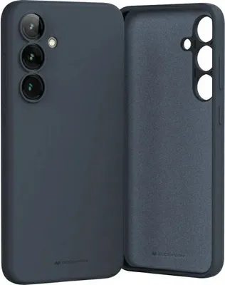 Productafbeelding van Mercury Siliconen hoesje voor Samsung A16 A166. Kleur: donkerrood/marineblauw