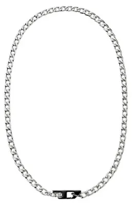 Immagine prodotto di Collana indispensabile in acciaio con logo D DX1636931