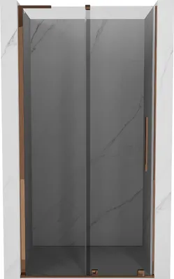 Produktbild von Mexen Velar L Duschschiebetüren 90 cm, Graphit, Roségold - 871-090-003-41-60