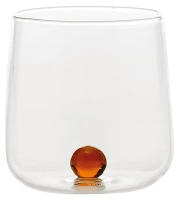 Immagine prodotto di Bicchiere borosilicato Bilia Tumbler Zafferano set 6 pezzi colore giallo oro