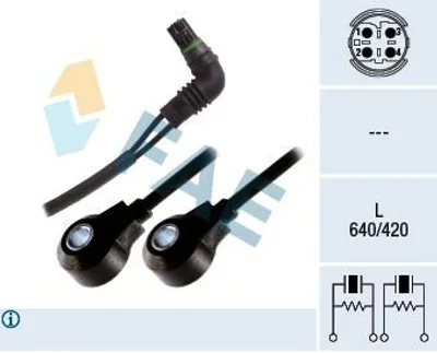 Produktbild von FAE Klopfsensor 60255 für BMW 5 Limousine (E60)