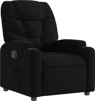Produktbild von vidaXL Relaxsessel Schwarz Stoff