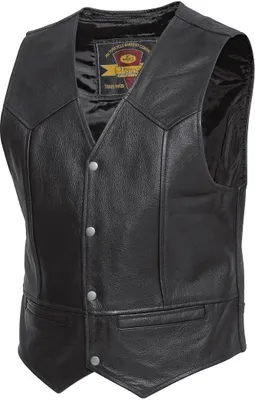 Produktbild von Held Dillon Motorrad Lederweste, schwarz, L