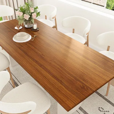 Produktbild von Selbstklebende Wandverkleidung mit Holzoptik aus PVC