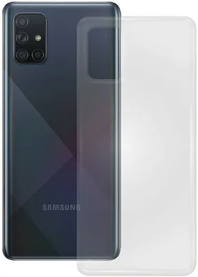 Produktbild von PEDEA Soft TPU Case für Samsung Galaxy A72, transparent