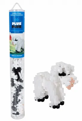 Obrázok produktu pre Plus-Plus Mini Tube 100 - Ovce - Stavebné bloky