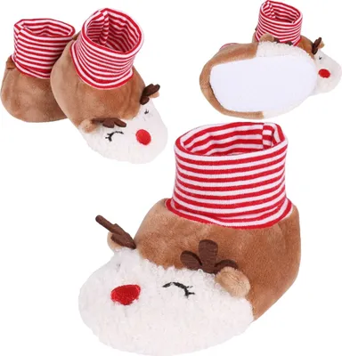 Obrázek produktu pro Vánoční dětské botičky, měkké a teplé, sobi 3-6 m 17 EU