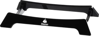 Produktbild von INF Desktop Ständer für JBL Charge 5/6 - Acryl Lautsprecherhalter Schwarz