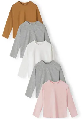 Minoti Langarmshirts Bunt für Mädchen, Vorderansicht