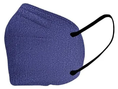 Imagen del producto de 5X Mascarilla respiratoria ultrafina NANO FFP2 de fabricación checa - Color jeans