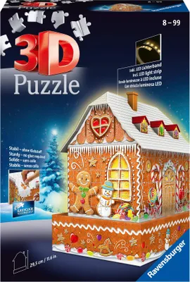 Image de Maison en pain d'épices de nuit Ravensburger 11237