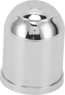 Produktbild von Wohnmobil Anhängerkugel Schutzkappe / Chrombeschichteter ABS Kunststoff - für 50mm und 2" Anhängerkugeln, ideal für Offroad Umbauten