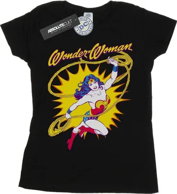 Produktbild von DC Comics - T-Shirt für Damen BI17064 (XL) (Schwarz)